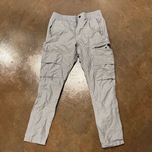 H&M Light Gray Cargo Pants for Men